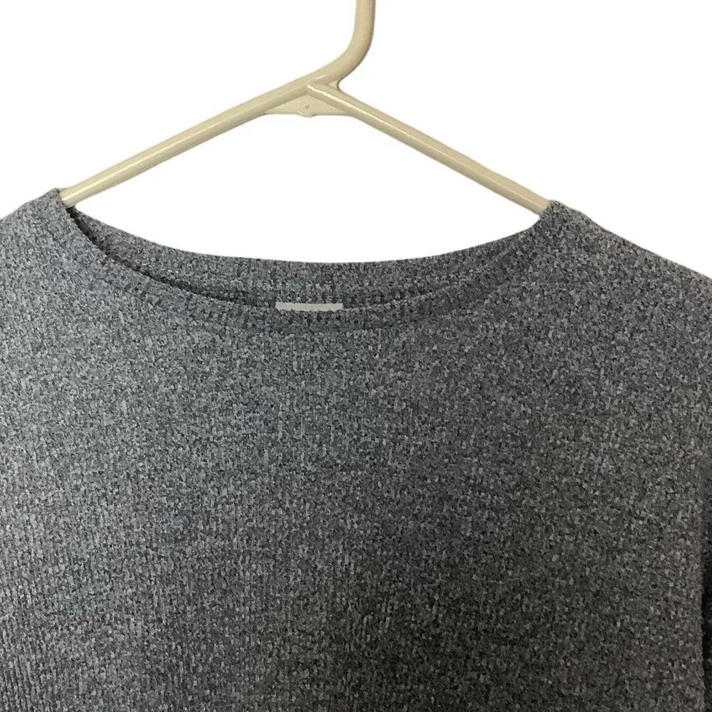 Zara Girls‎ 11-12 Long Sleeve T Shirt Gray Crewneck Love Valentines